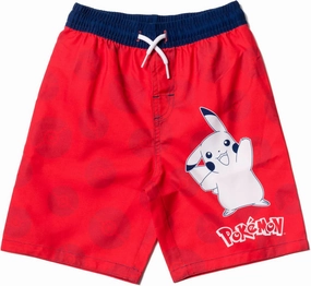 Pokemon UPF 50  Swim Trunks Bathing Suit Little Kid to Big Kid Sizes (4-14-16)