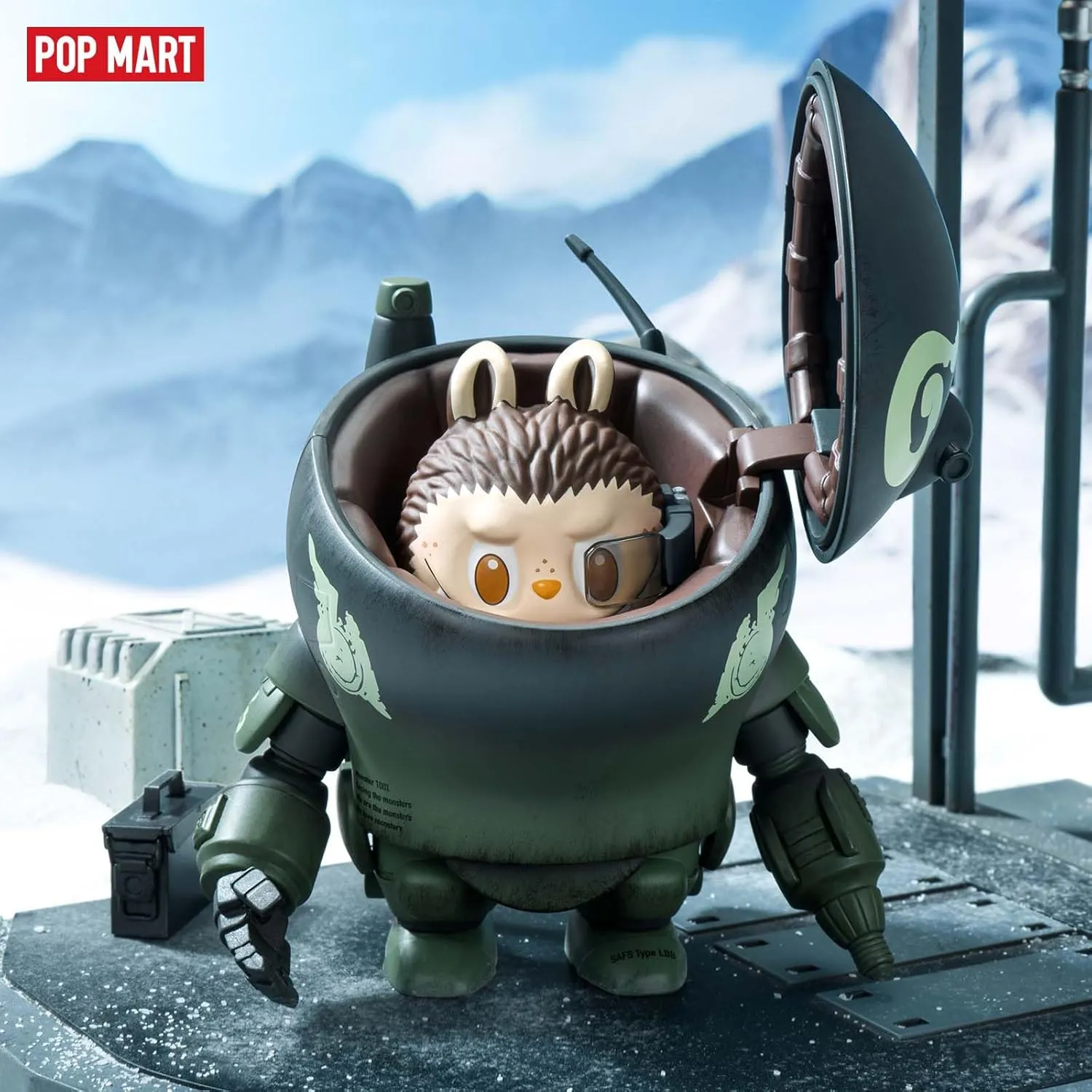POP MART The Monsters x Kow Yokoyama Ma.K. Blind Box Figures, Random Design Box Toys for Modern Home Decor, Collectible Toy Set for Desk Accessories, 1PC