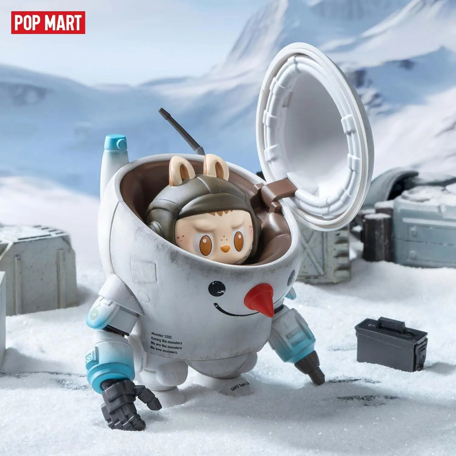 POP MART The Monsters x Kow Yokoyama Ma.K. Blind Box Figures, Random Design Box Toys for Modern Home Decor, Collectible Toy Set for Desk Accessories, 1PC