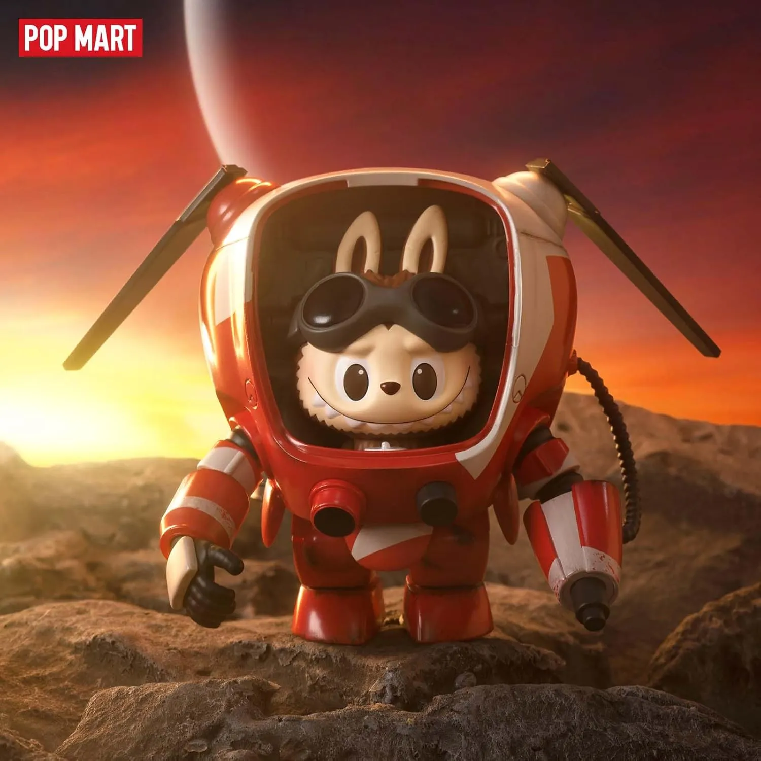 POP MART The Monsters x Kow Yokoyama Ma.K. Blind Box Figures, Random Design Box Toys for Modern Home Decor, Collectible Toy Set for Desk Accessories, 1PC