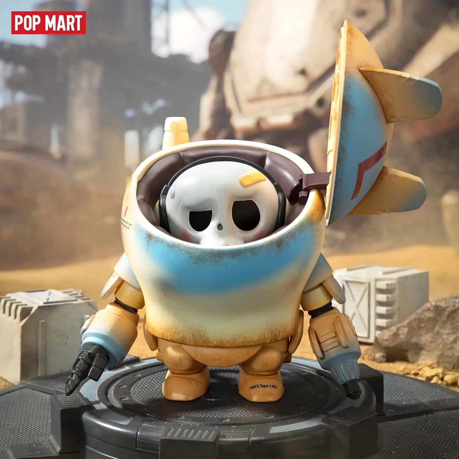 POP MART The Monsters x Kow Yokoyama Ma.K. Blind Box Figures, Random Design Box Toys for Modern Home Decor, Collectible Toy Set for Desk Accessories, 1PC