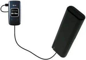 Portable AA Battery Pack Designed for The Pantech Breeze III 3 - Powered by 4 X AA Batteries to Provide Emergency Charge. Built Using TipExchange Technology