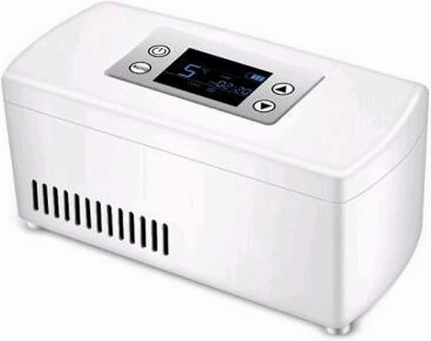 Portable Car Refrigerator, Small Medicine Refrigerator and Insulin Refrigerator, Mini Medicine Refrigerator, USB Battery, 10200mAh Battery, and Handbag