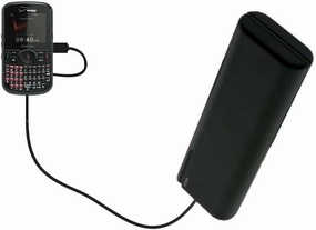 Portable Emergency AA Battery Charger Extender Suitable for The Pantech Caper Brand TipExchange Technology