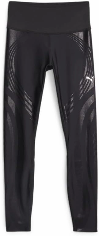 PUMA Womens Eversculpt Shine High Waisted Full Length Athletic Leggings Training Athletic Casual Compression - Black - Size XL