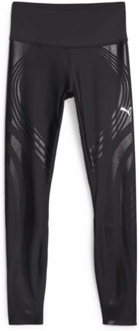 PUMA Womens Eversculpt Shine High Waisted Full Length Athletic Leggings Training Athletic Casual Compression - Black - Size XL