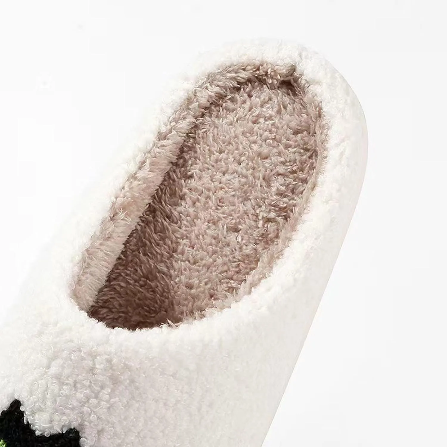 Pumpkin Slippers Halloween Slippers for Women Men House Shoes Spooky Slides Soft Warm Plush Couple Shoes