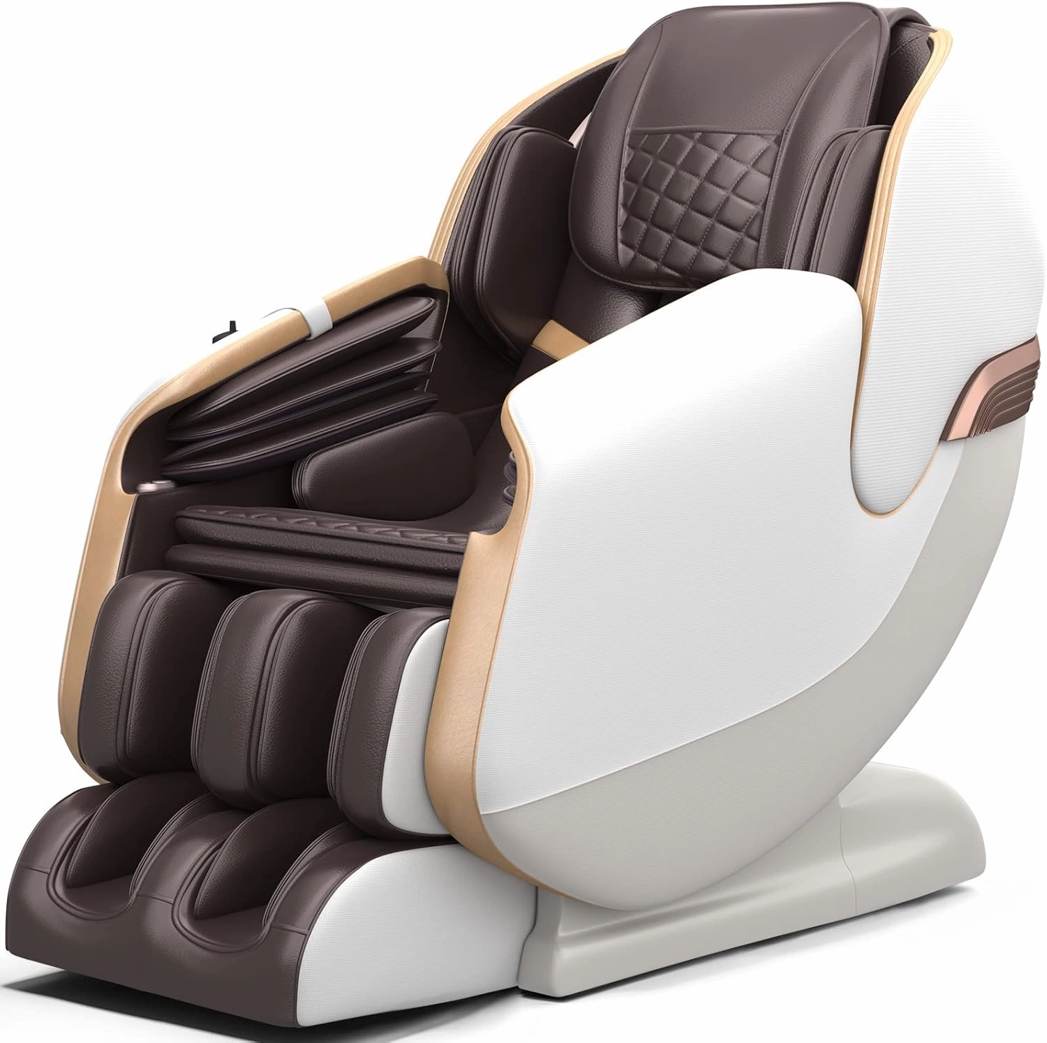 Real Relax Massage Chair Full Body, Zero Gravity SL Track Shiatsu Recliner with Shortcut Key, PS3100(Brown)