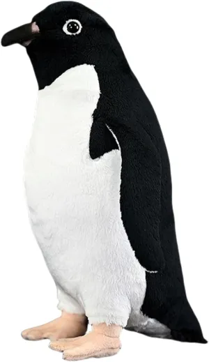 Realistic Adelie Penguins Plush - 11.8'' Penguin Stuffed Animal - Plushy and Squishy Pillow Toy - Cute Moth Animal Plushie Toys Gift for Boys and Girls