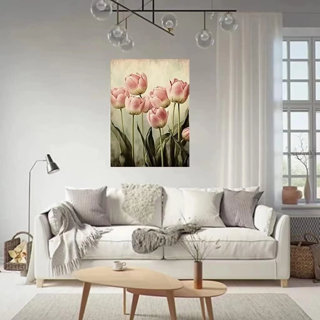 RMSGOZO 16 X 20 Inch DIY Diamond Painting Kits for Adults, Diamond Art Seaside at Dusk, Full Drill Crystal Rhinestone Embroidery Craft Kits for Home Wall Decor Gifts