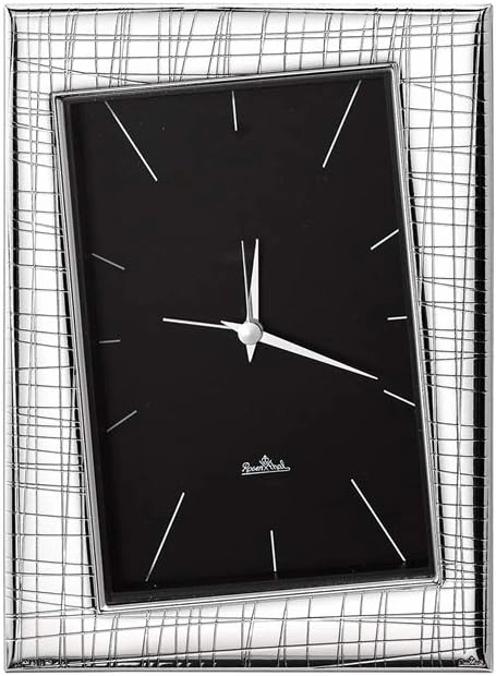 ROSENTHAL Alarm Clock Silver Collection, Groove Tischuhr Alarm Clock by ROSENTHAL, Gift