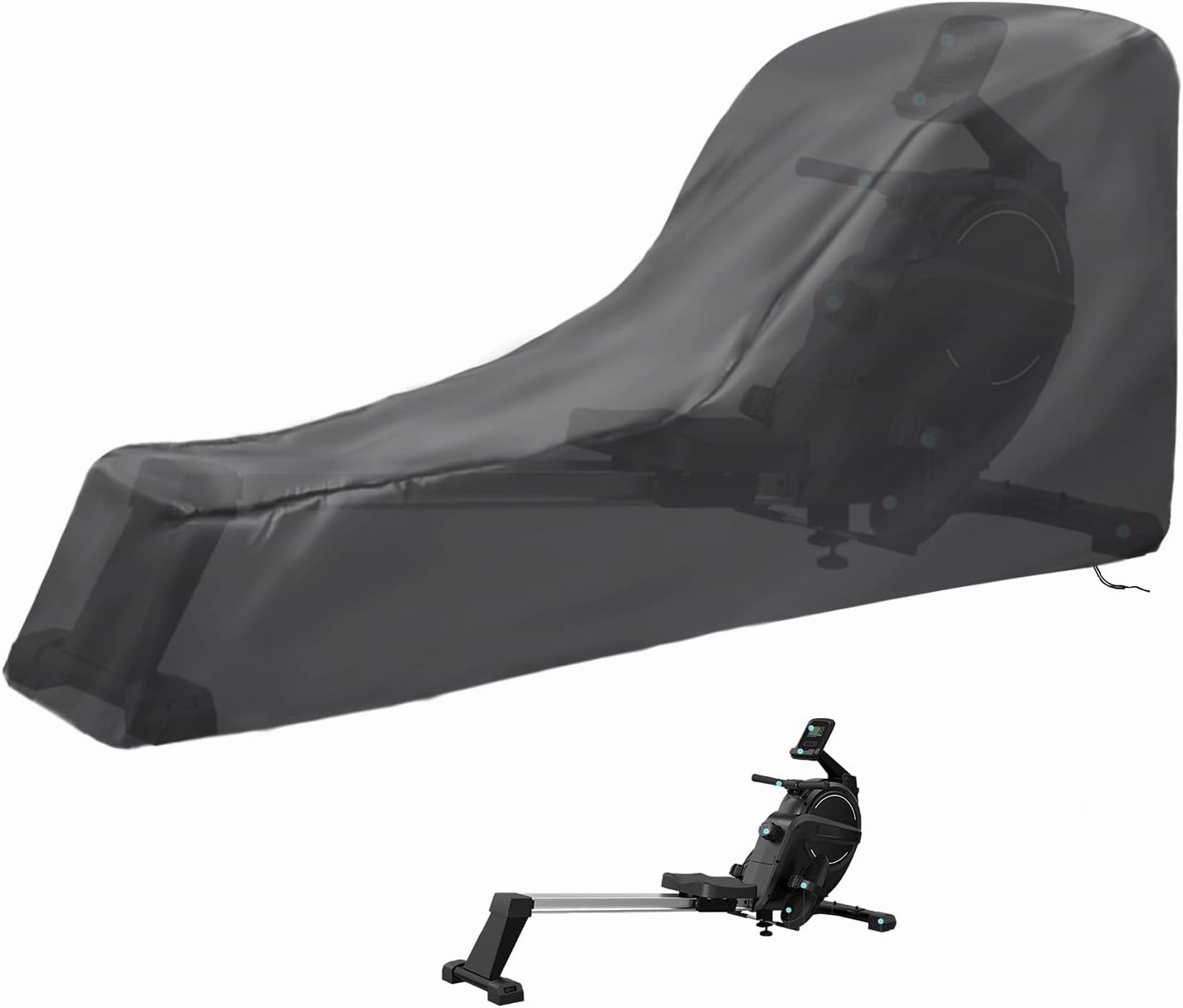Rowing Machine Protective Cover - Waterproof, Dustproof for Concept 2 Rowing Machine