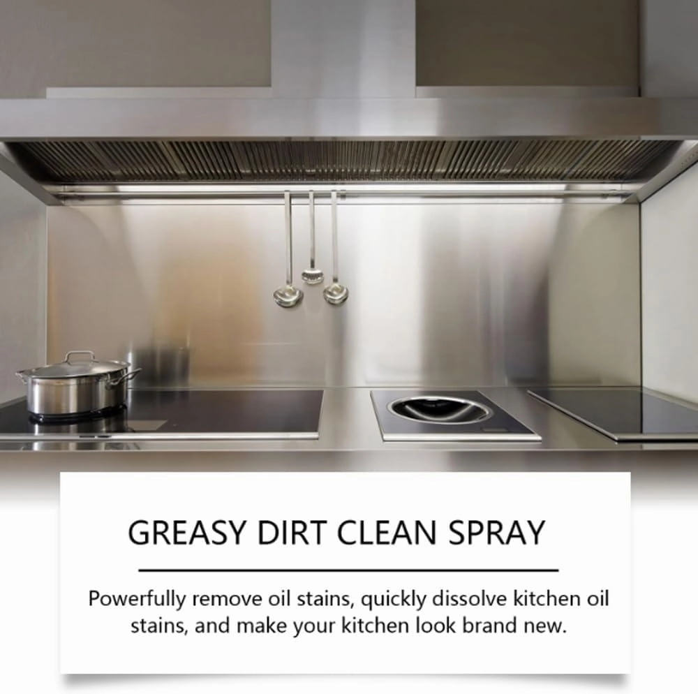 Sciasi Multifunctional Powerful Kitchen Foam Cleaner,Kitchen Degreasing Foam Cleaner,All-Purpose Foam Spray for Stubborn Stains (1pc)