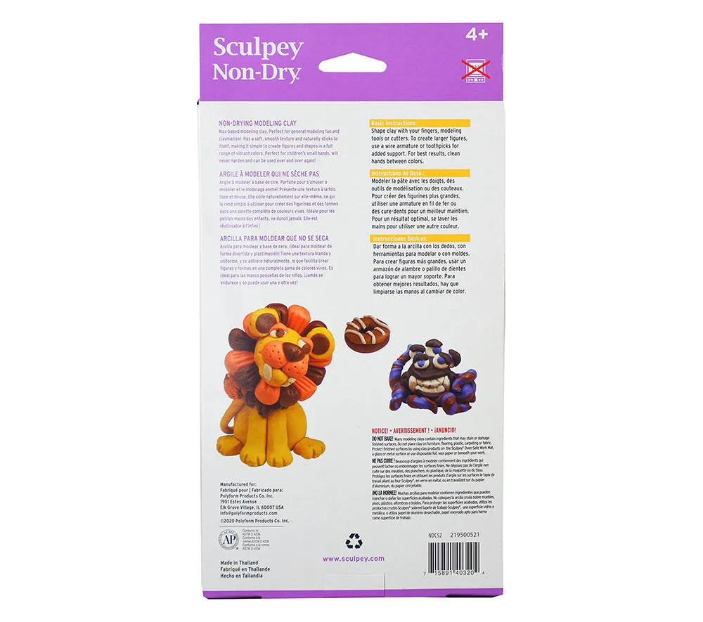 Sculpey Non-Dry™ Modeling Clay Variety Set 52 pc