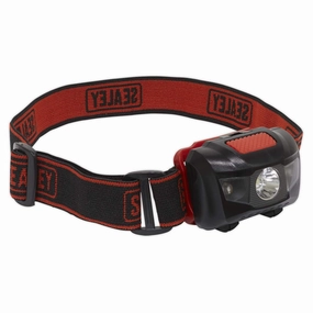 Sealey HT03LED 3W   2 LED Head Torch, Black