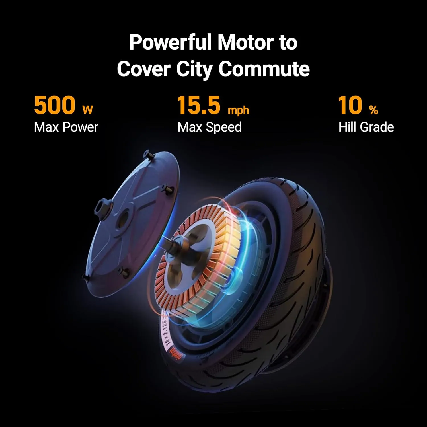 Segway Ninebot D18W/D28U Foldable Electric Scooter, Power by 250W/300W Motor, 11.2/17.4mi Range & 15.5 mph, 10" Tire, Commuter Scooter for Adults, UL-2271 2272 Certified