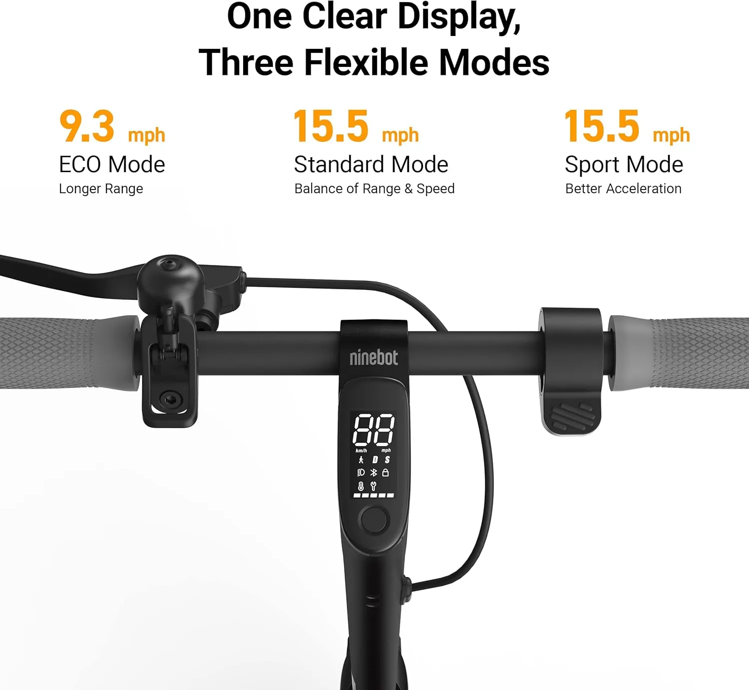 Segway Ninebot D18W/D28U Foldable Electric Scooter, Power by 250W/300W Motor, 11.2/17.4mi Range & 15.5 mph, 10" Tire, Commuter Scooter for Adults, UL-2271 2272 Certified