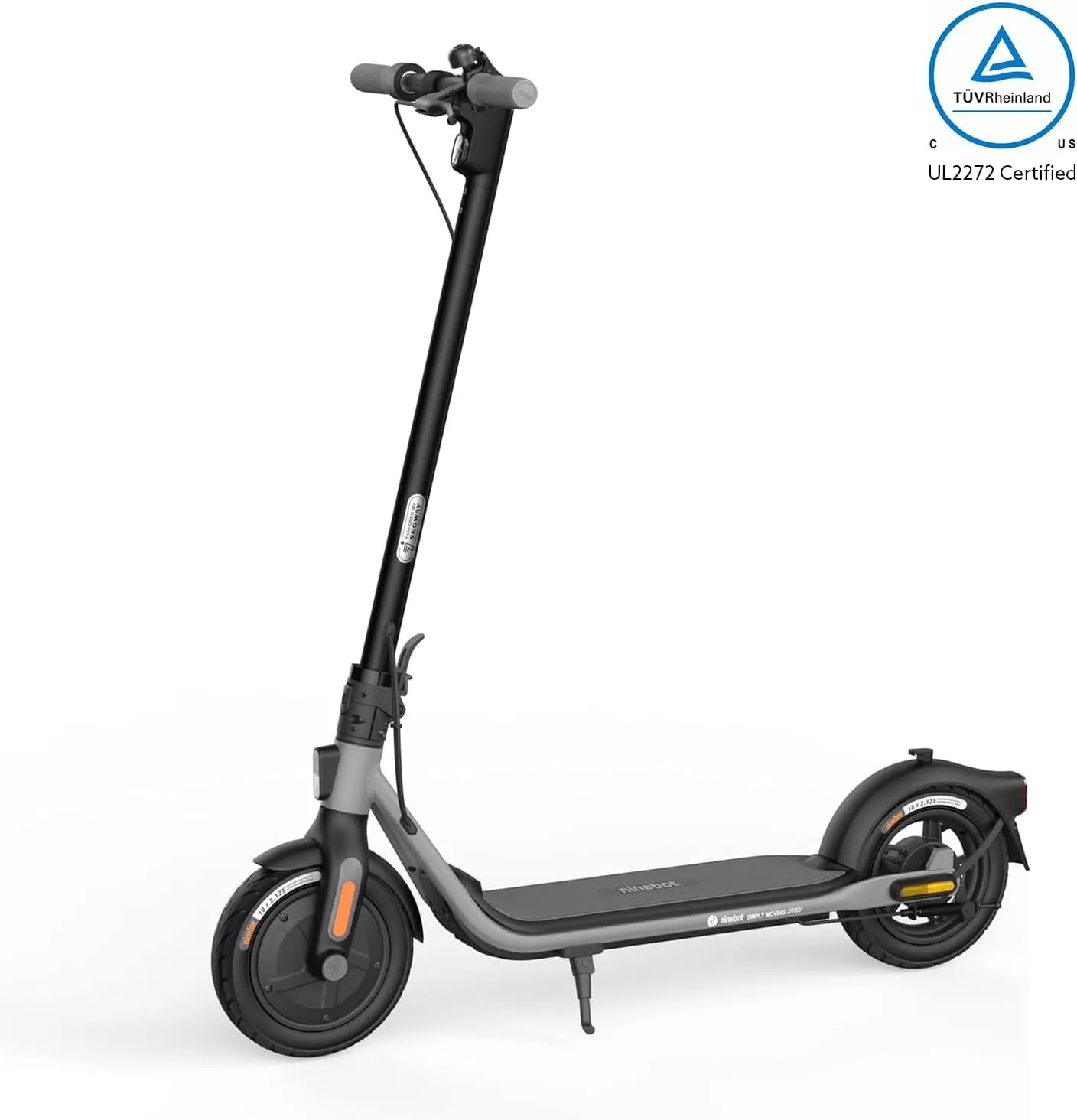 Segway Ninebot D18W/D28U Foldable Electric Scooter, Power by 250W/300W Motor, 11.2/17.4mi Range & 15.5 mph, 10" Tire, Commuter Scooter for Adults, UL-2271 2272 Certified