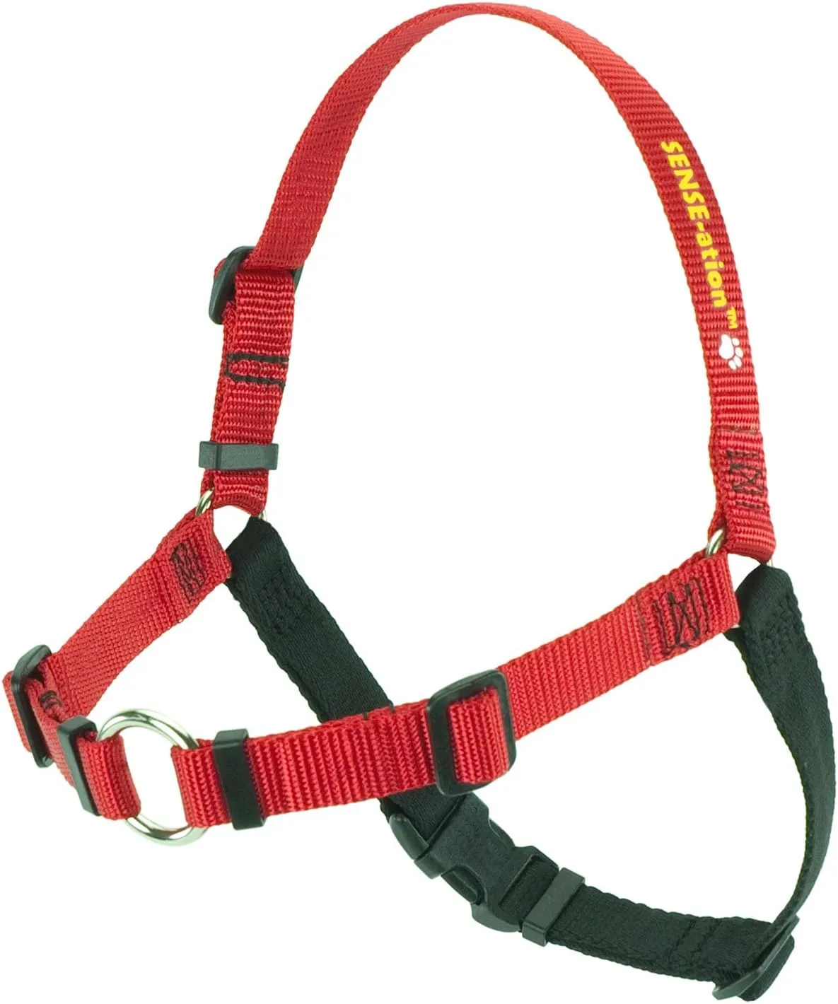Sense-ation No-Pull Dog Harness (Red, Medium)