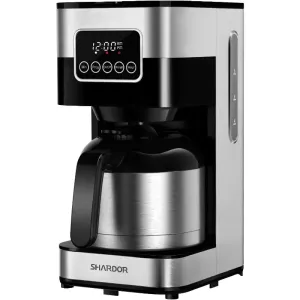 SHARDOR Programmable Coffee Maker with 8-Cup Thermal Carafe, Touch-Screen Drip Coffee Machine with Timer, Regular