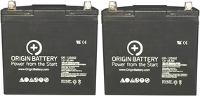 Shoprider Jetstream M (888WAM) 22NF/55AH Battery Replacement Kit