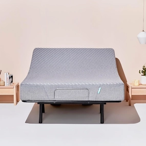 Siena 10” Twin XL Mattress with Adjustable Base - Head & Foot Incline - Medium Firm Gel Memory Foam - Premium Pressure Relieving Layers - Wireless Remote with Memory - Zero Clearance - Zero Gravity