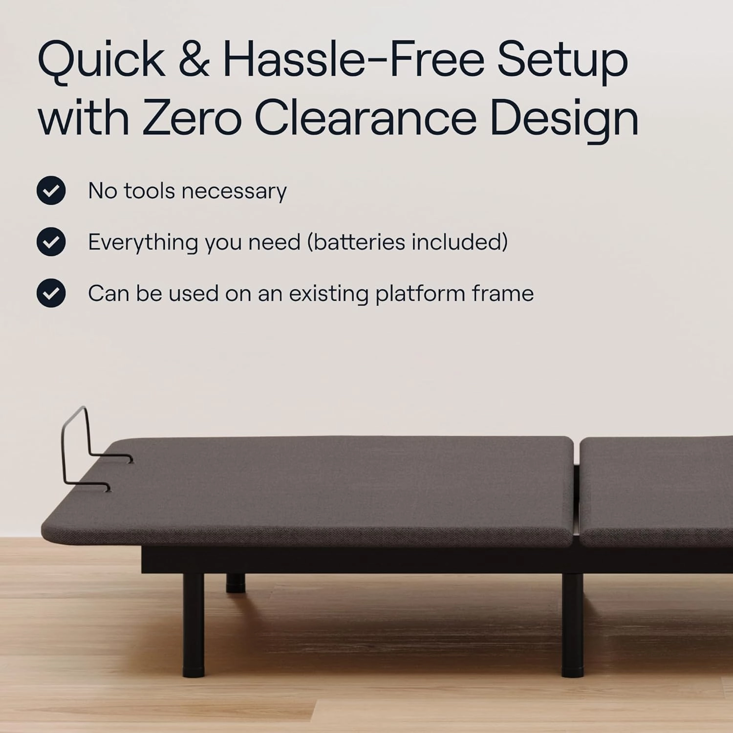 Siena 10” Twin XL Mattress with Adjustable Base - Head & Foot Incline - Medium Firm Gel Memory Foam - Premium Pressure Relieving Layers - Wireless Remote with Memory - Zero Clearance - Zero Gravity