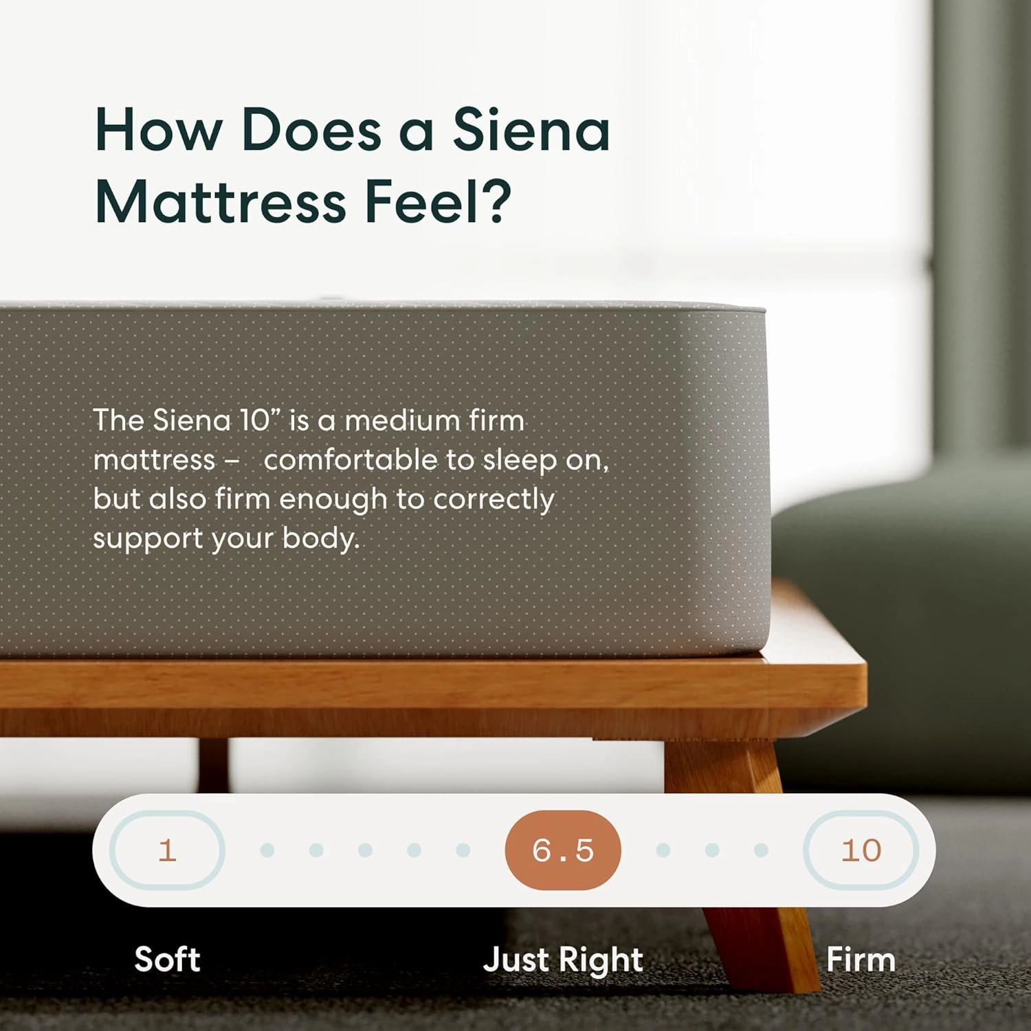 Siena 10” Twin XL Mattress with Adjustable Base - Head & Foot Incline - Medium Firm Gel Memory Foam - Premium Pressure Relieving Layers - Wireless Remote with Memory - Zero Clearance - Zero Gravity