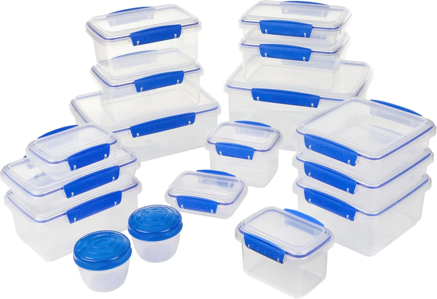 Sistema KLIP IT Collection Food Storage Containers, 34-Piece Set