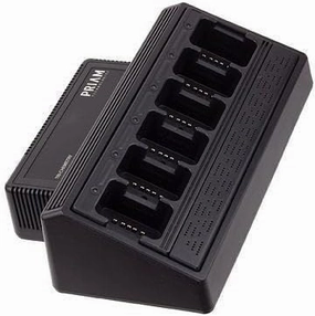 Six Bay Rapid Desk Charger for Hytera (HYT) PD708 Rechargeable Two Way Radio (Built-in Power Supply)