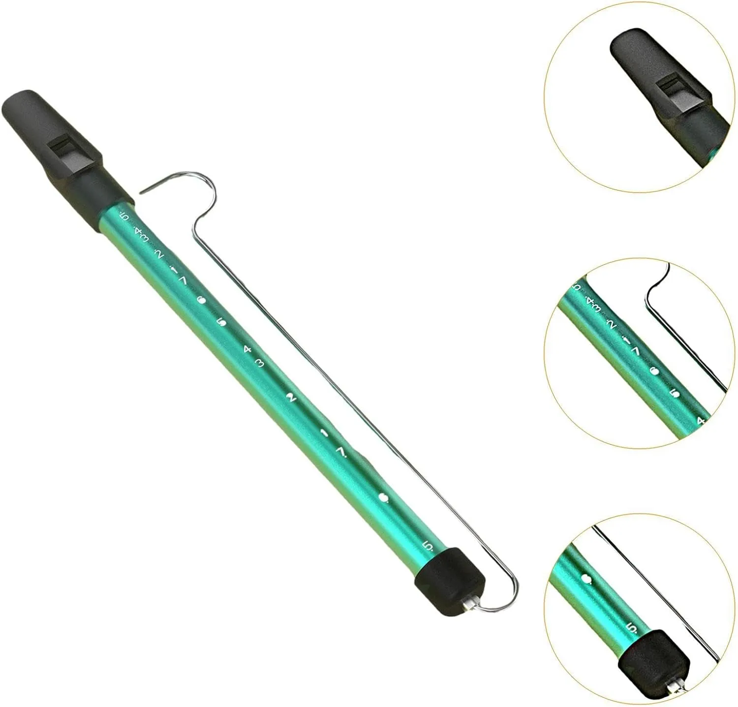 Slide Whistle Whistle Sliding Portable Novelty Toy Wind Instrument Musical Toy for Kids Boys and Girls Party Favors Kids, Green