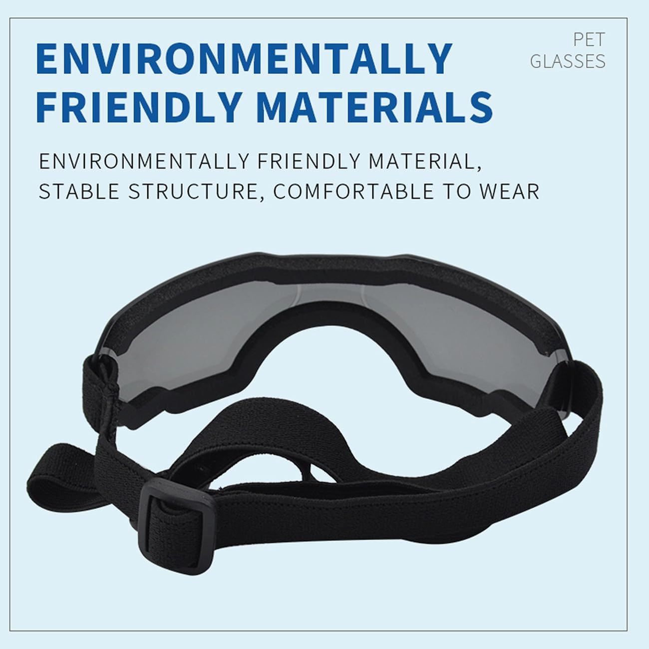 Small Dog Sunglasses, Dog Goggles with Adjustable Strap UV Protection Winproof Snowproof Dog Puppy Sunglasses, Suitable for Small Dog Pet Glasses, Dogs Eyes Protection
