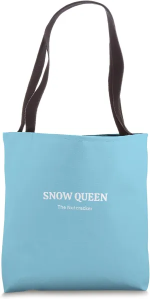 SNOW QUEEN THE NUTCRACKER Christmas Ballet Dancer Graphic Tote Bag