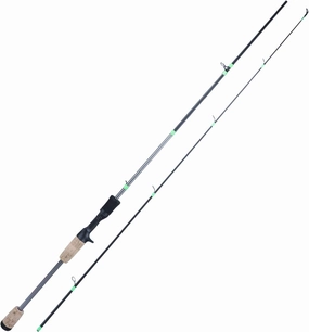 Sougayilang Flexible Fishing Rods, Spinning Rods & Casting Rods, Lightweight Trout Rods 2 Pieces Cork Handle Crappie Fishing