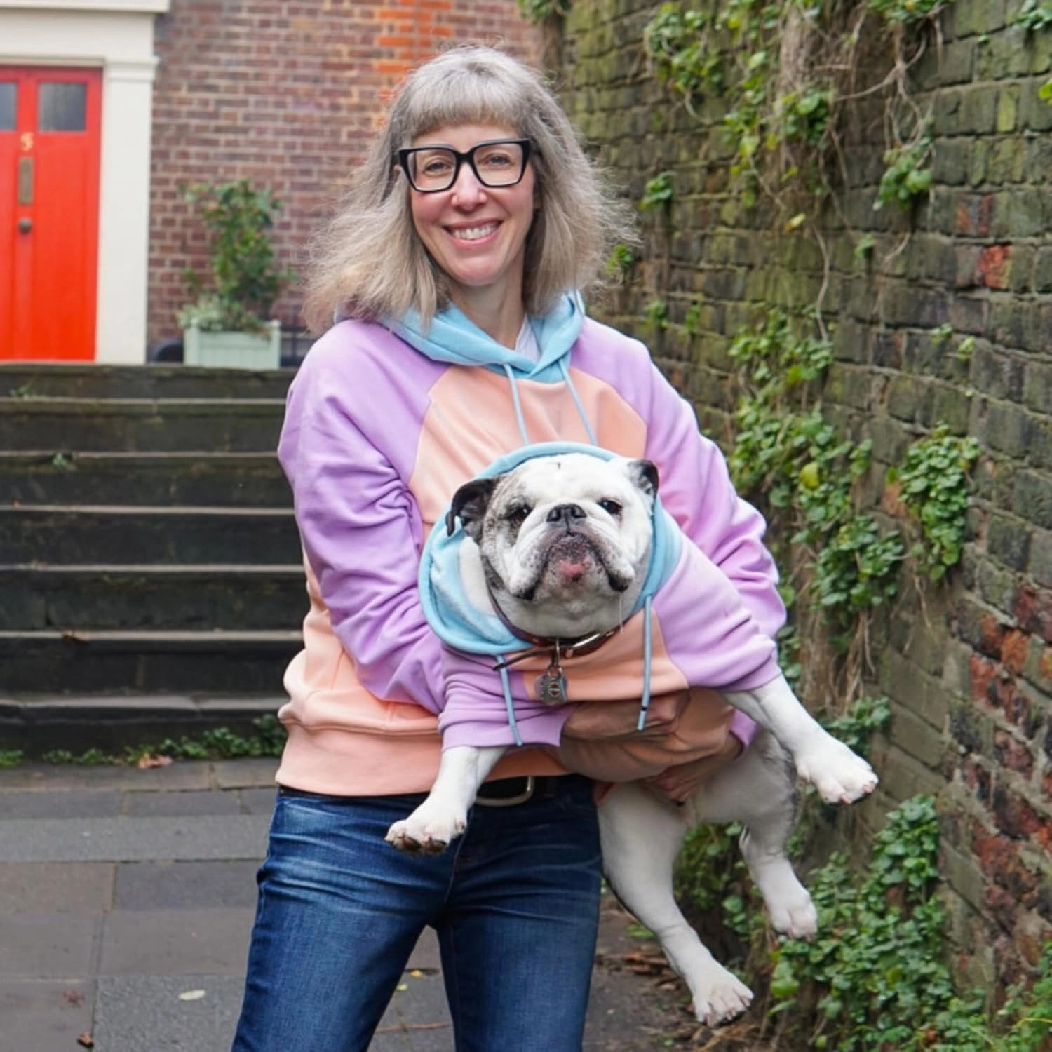 Spark Paws Human Hoodie - Premium Quality, Buttery Soft, Superior Comfort and Fit, Calming Fleece Interior, Suitable for All Styles - Cotton Candy - M