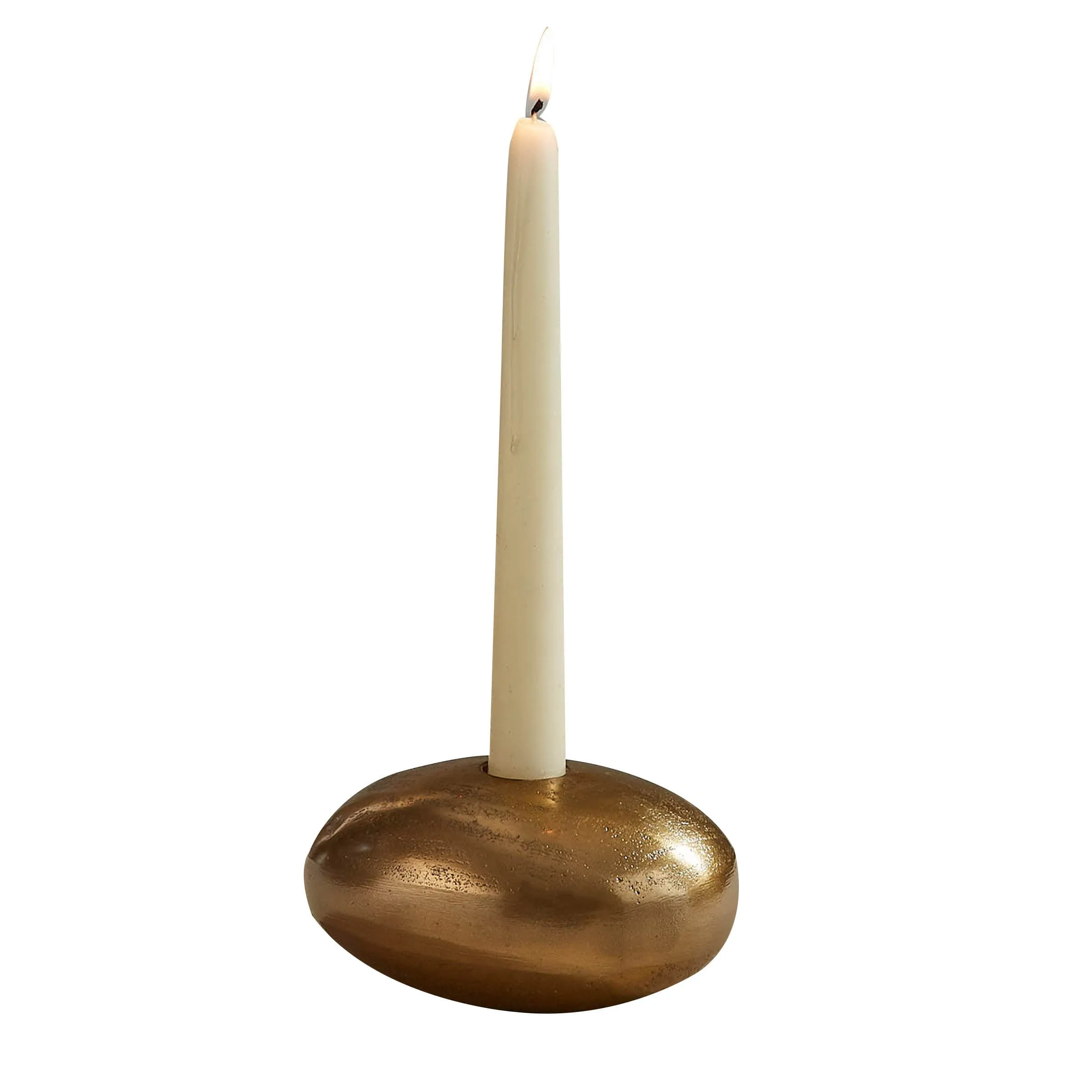 Split P Gold Pebble Taper Holder - 5" x 4" 2.5"