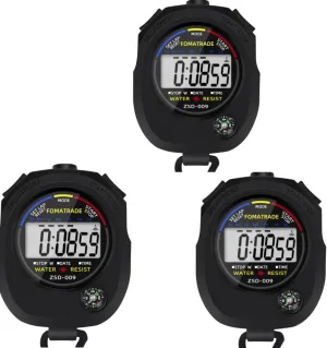 Stopwatches for Coaches Waterproof Stopwatch,Digital Stopwatch Timer,Sport Stop Watch,Interval Timer with Large Display