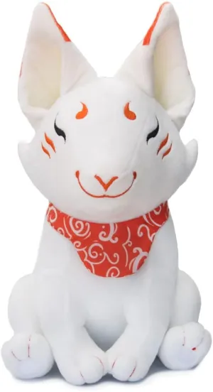 Sumi Kitsune Fox 13", Lucky Dragon and Friends, Cute Soft Stuffed Plush Toy Animal, Adorable Gift