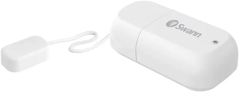 Swann Leak Alert Sensor. Easy Installation (Permanent or Temporary), Wi-Fi Connected, Battery Powered, No Hub Required, Alerts to Your Smartphone and Get Early Warning of Leaking Pipes or Appliances
