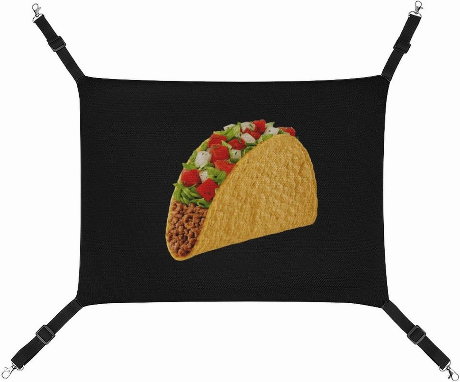 Taco Hanging Cat Bed Soft Breathable Pet Hammock for Cage Pet Sleeper for Kitten Ferret Puppy Rabbit