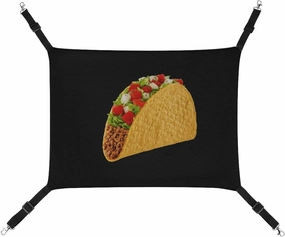 Taco Hanging Cat Bed Soft Breathable Pet Hammock for Cage Pet Sleeper for Kitten Ferret Puppy Rabbit
