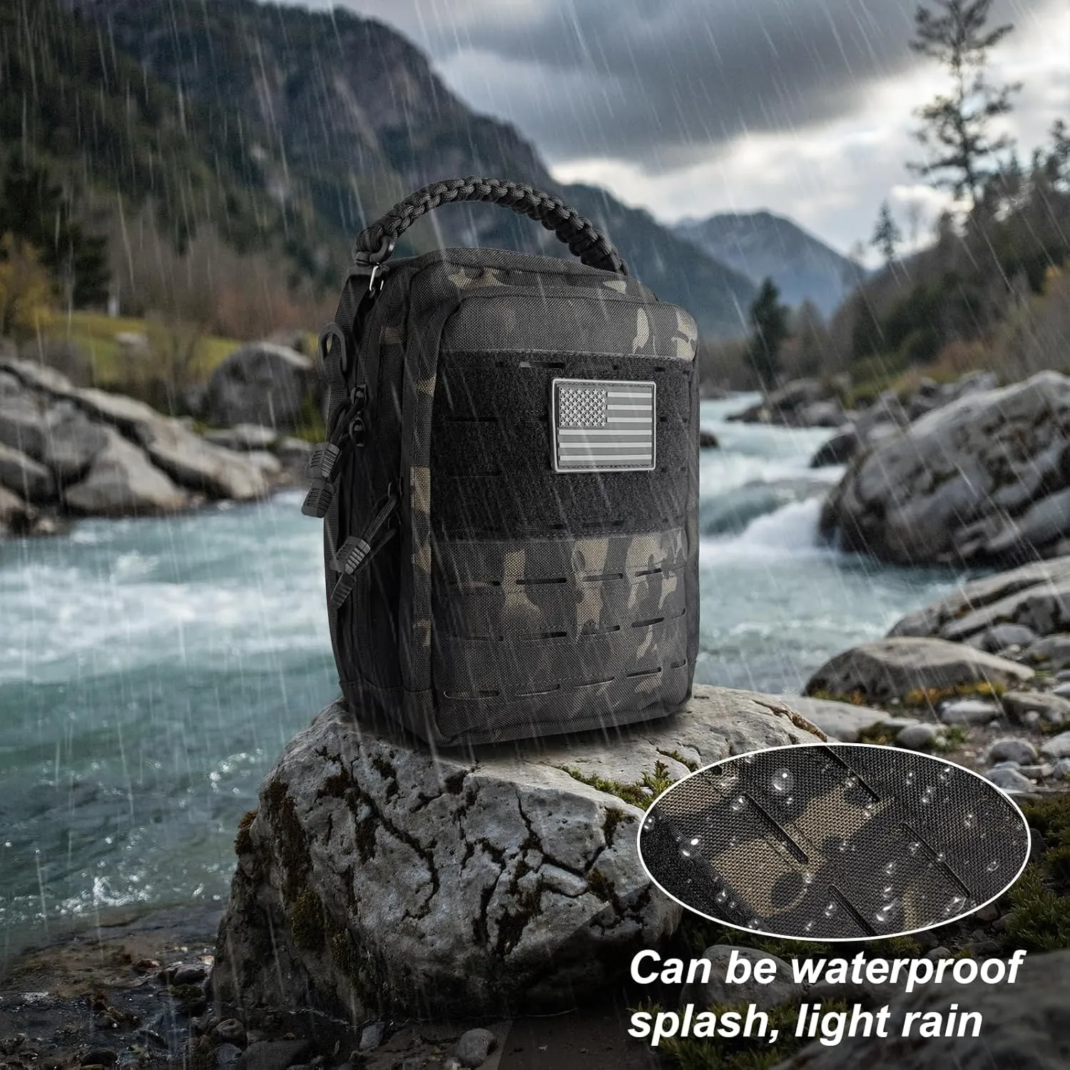 Tactical Molle Pouches, Tactical Admin Pouch Compact EDC Utility Gadget Gear Pouch Military Carry Accessory