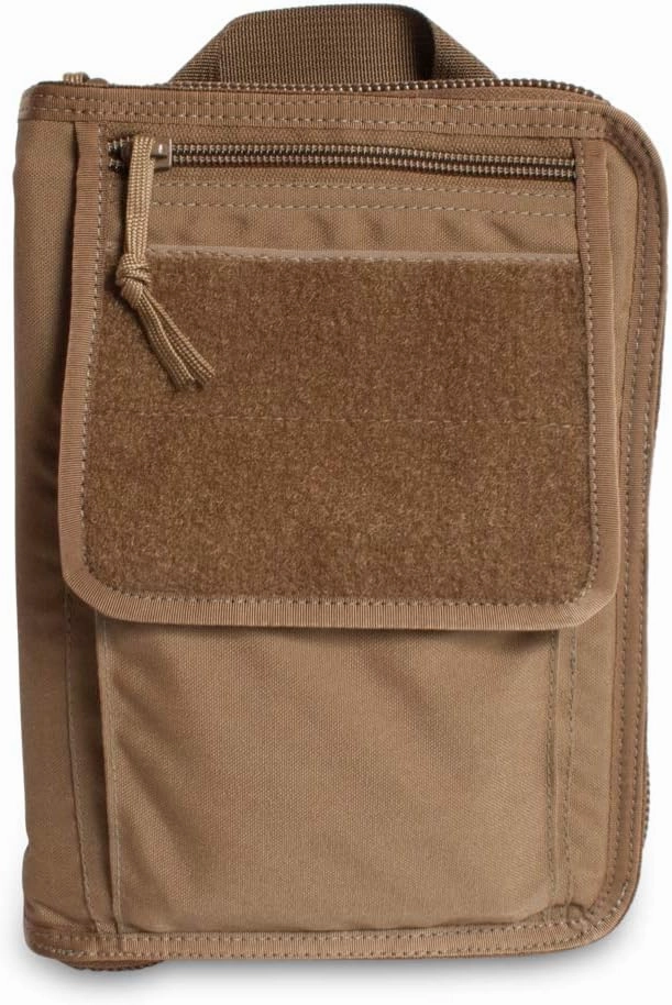 TACTICAL NOTEBOOK COVERS.COM Pilots Aircrew Checklist Binder Cover, Zippered Cordura case with Binder Rings Included