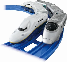 Takara Tomy Plarail Shinkansen YEAR2022 400 Series Tsubasa & E4 Series Max Connection Set