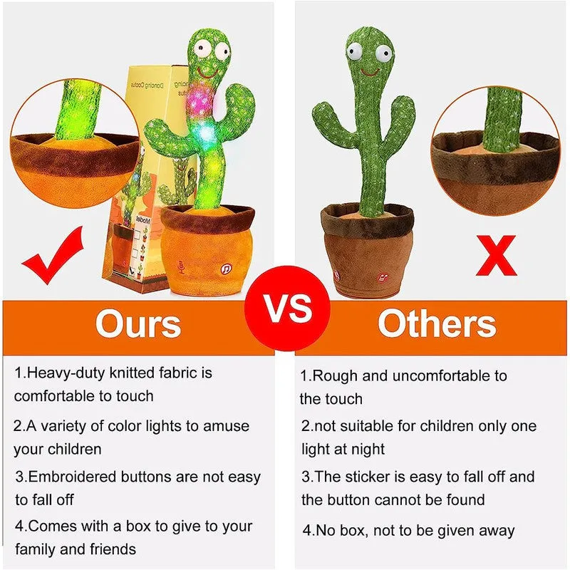 Talking and Dancing Cactus (6 Months - 4 Years)