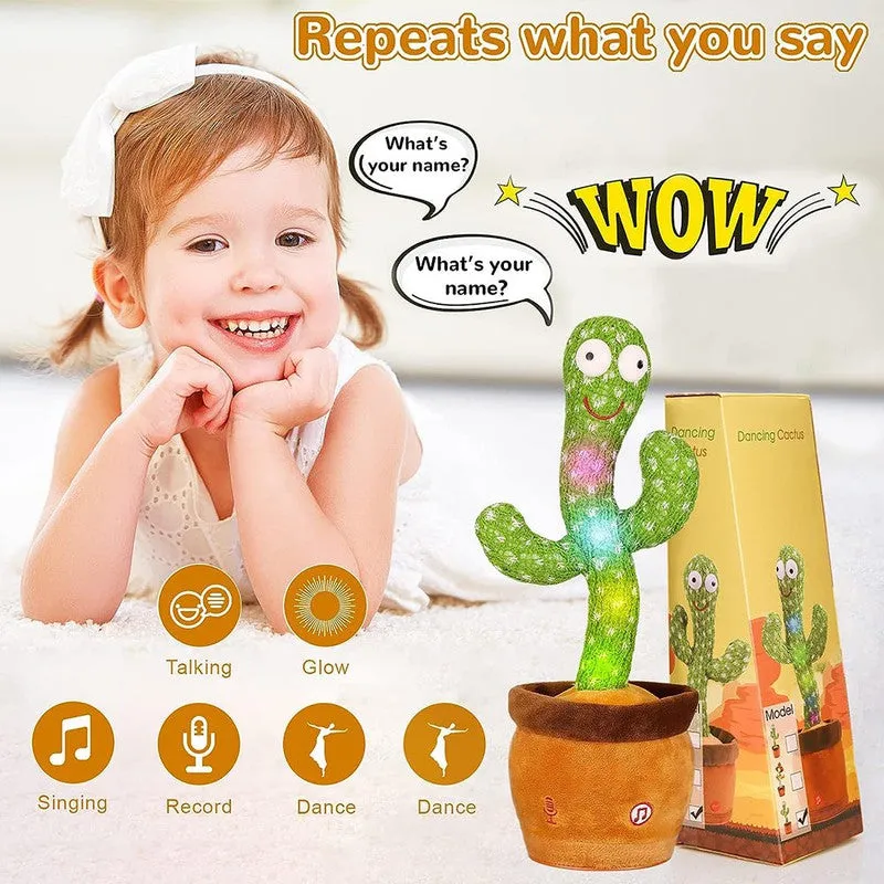Talking and Dancing Cactus (6 Months - 4 Years)