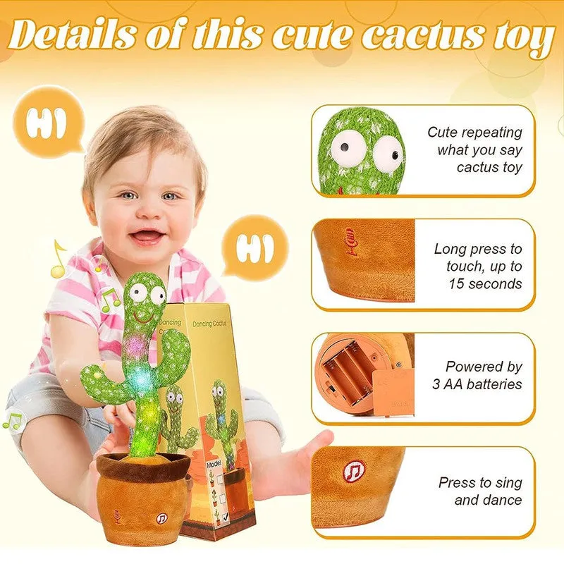 Talking and Dancing Cactus (6 Months - 4 Years)