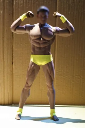 TBLeague 1/6 Scale Male Muscular Seamless Body Super Flexible Action Figures PL2016-M34
