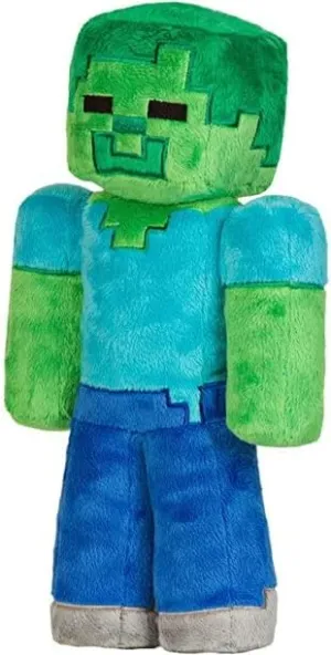 The Plushie Guy Zombie Plushie Stuffed Toy Medium 12 Inches