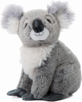 The Petting Zoo Koala Stuffed Animal, Gifts for Kids, Wild Onez Zoo Animals, Koala Plush Toy 12 inches